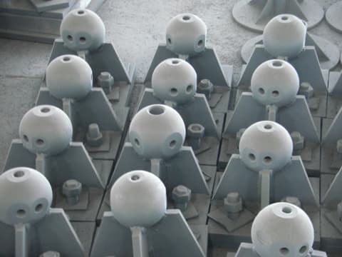 球形网架钢结构施工方案